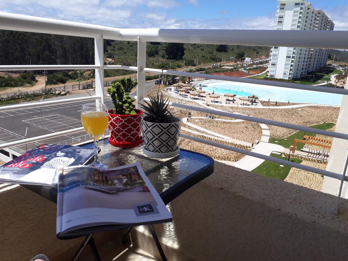 Departamento Laguna Bahia Algarrobo Dış mekan fotoğraf