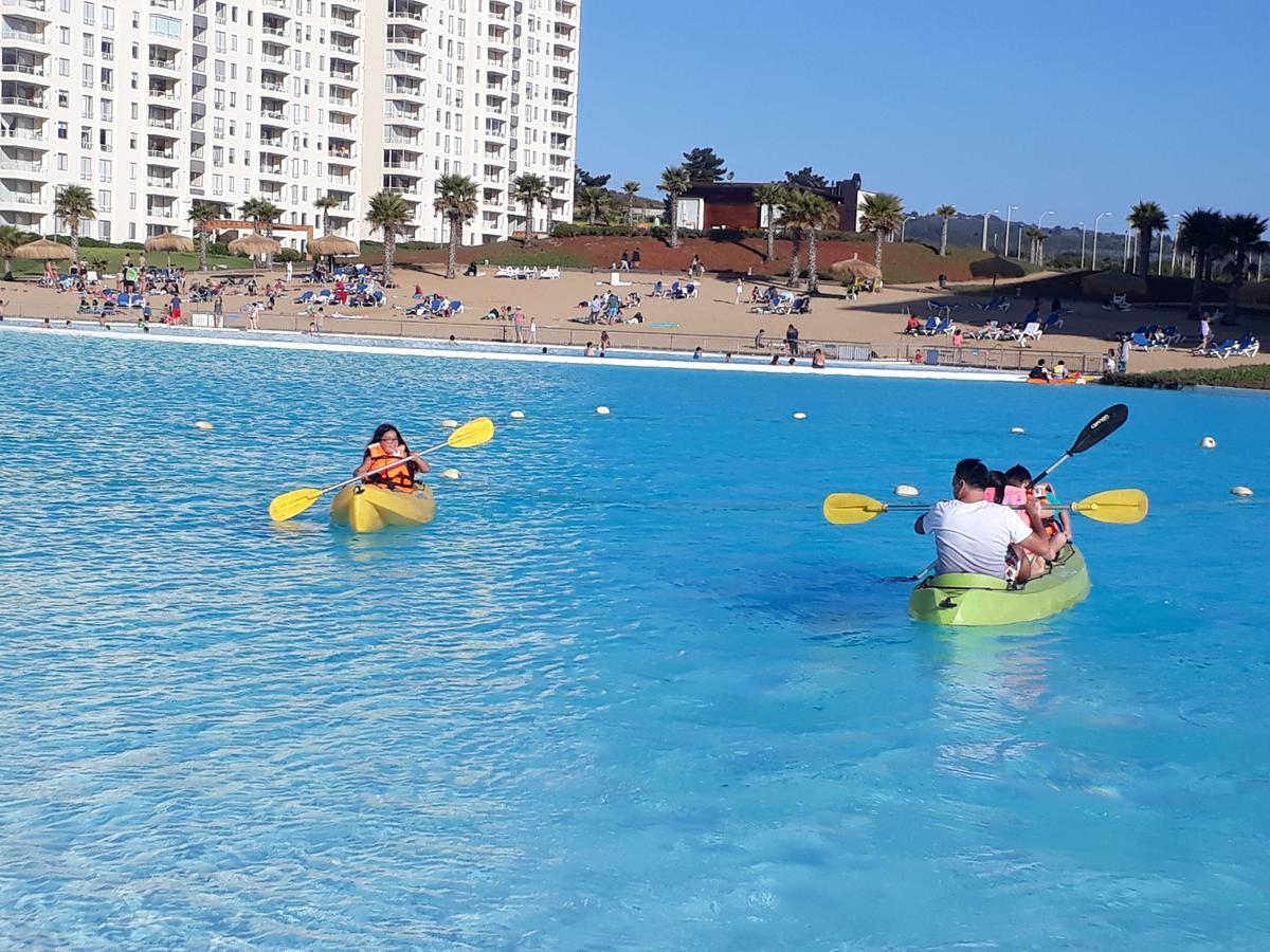 Departamento Laguna Bahia Algarrobo Dış mekan fotoğraf