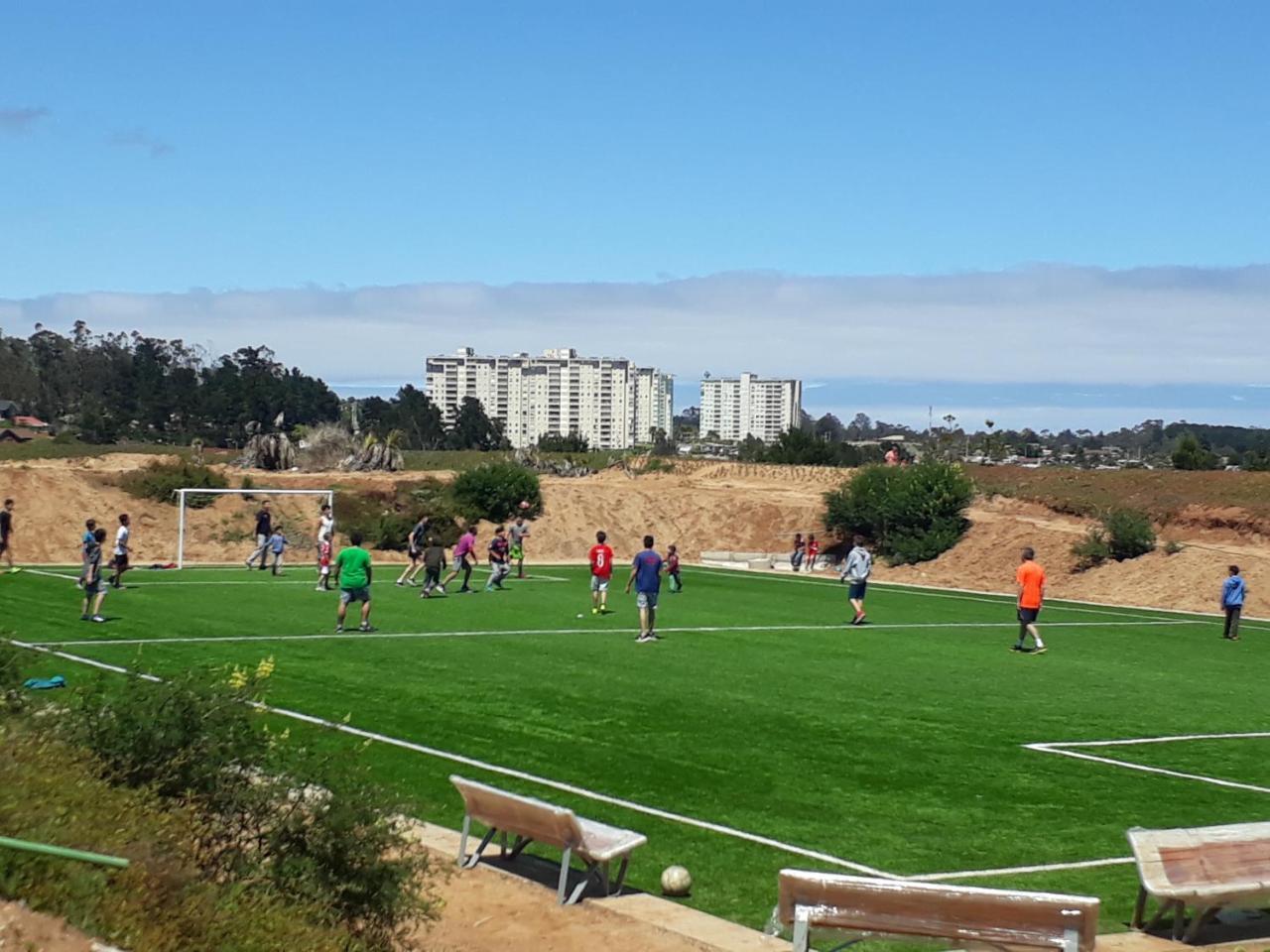 Departamento Laguna Bahia Algarrobo Dış mekan fotoğraf